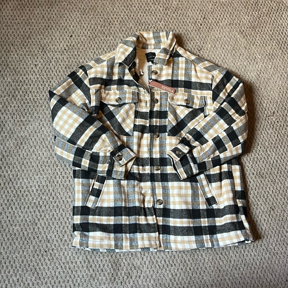 Faux Fur lined Shacket